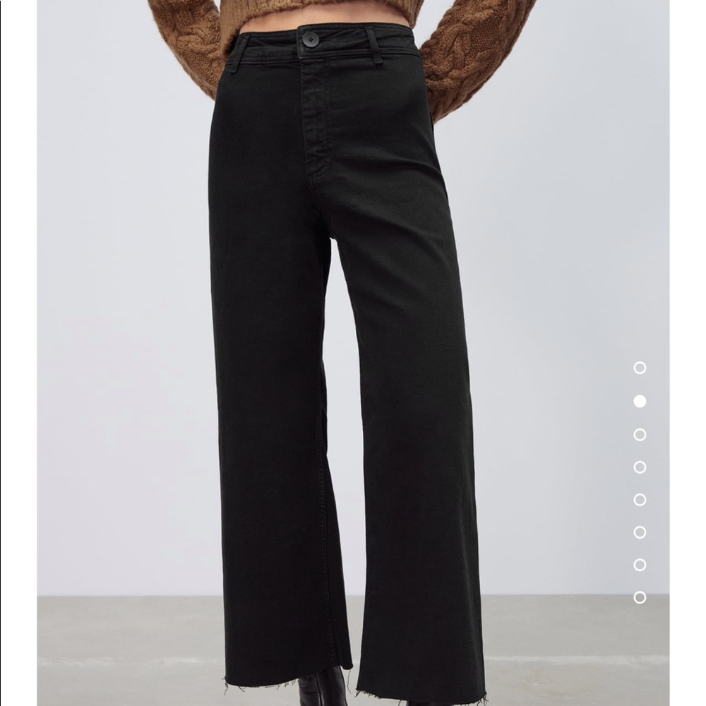 ZARA | The Marine Straight Jean in Black
